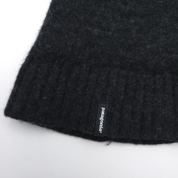 PATAGONIA‎ Wool Knit Beanie Black Winter Hat Unisex One Size main image 8